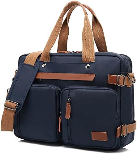 Coolbell Laptop Backpack Briefcase Shoulder Bag In Convertible Bag