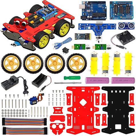 Multifunctional 4WD DIY Smart Arduino Based Robotics Car Kit At Rs 3199