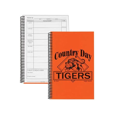 Daily Assignment Notebooks Spiral Bound Printglobe