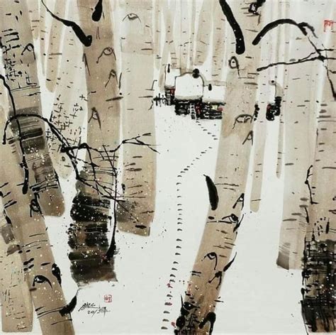 Lawrence Lee Magnuson Art Painting Winter Art Art Inspiration