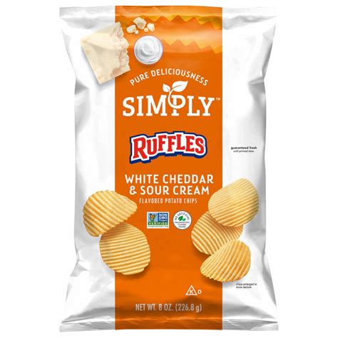 Flat Ruffles Potato Chips