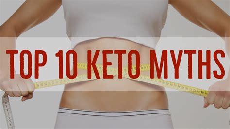 Keto Top Keto Myths Youtube