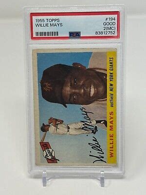 Topps High Willie Mays New York New York Giants Ebay