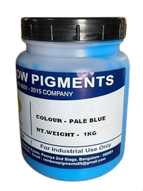 Rainbow Pigments Pale Blue Frp Epoxy Pigment Paste Jar Kg At Rs