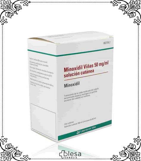 Vi As Minoxidil Mg Ml Soluci N X Ml Blesa Farmacia