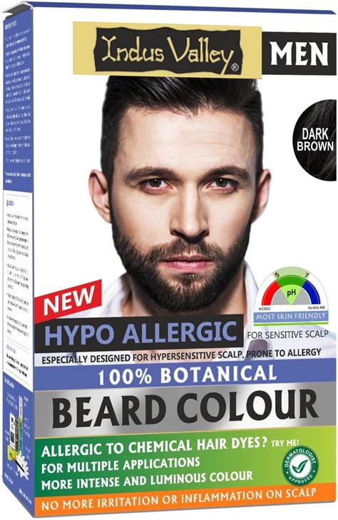 Indus Valley 100 Botanical Hypo Allergic Beard Color For