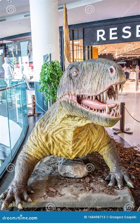 Dimetrodon Dino Shopping Entertainment Center Mall Sukcesja Extinct