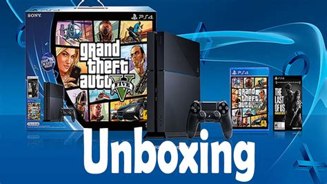 Ps Grand Theft Auto V And The Last Of Us Gb Console Bundle Unboxing