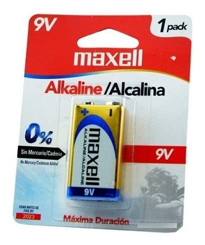 Bateria Alkalina Maxell Volt Importadorasj Venta De Pilas