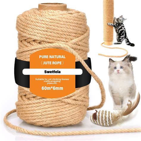 Swetfela M Sisal Rope For Cat Scratcher Mm Rope For Cat Scratching