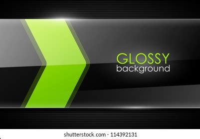 Vector Glossy Background Stock Vector (Royalty Free) 114392128 ...