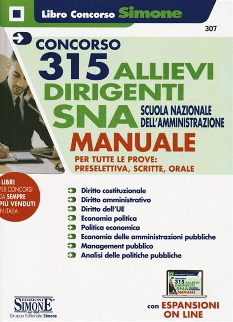 Concorso 315 Allievi Dirigenti SNA 2020 Scuola Nazionale Dell