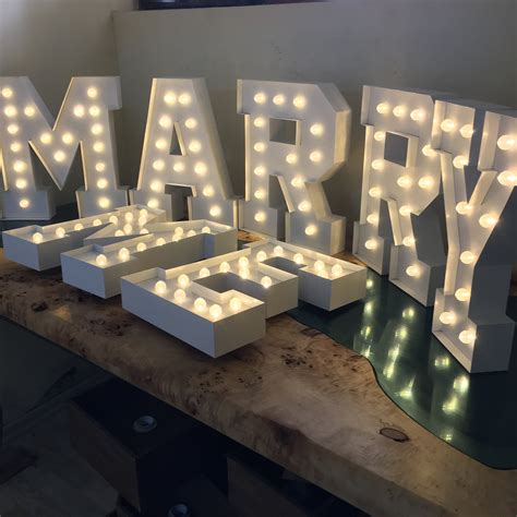 Cm Marry Me Marquee Letter Sign Marquee Light Etsy