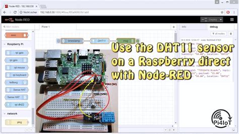 Dht11 Sensor With Node Red Part 1 Install The Necessary Program Youtube