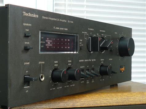 Technics Su V4a Integrated Amplifier Audiobaza