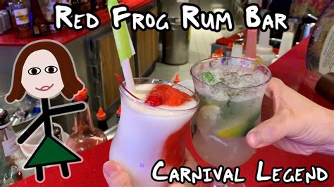 Perfect Poolside Cocktails Are Found At Carnival S Red Frog Rum Bar