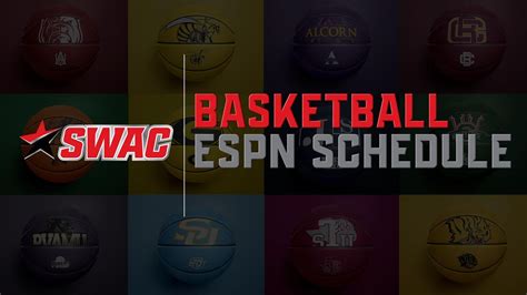 SWAC Announces Men’s Basketball ESPN Schedule