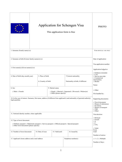 Es Application Visa Fill Online Printable Fillable Blank PdfFiller