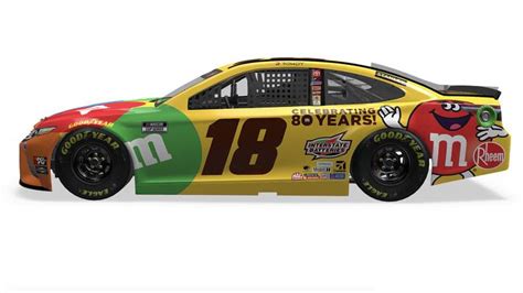 Kyle Busch's 80th Anniversary M&M’s Scheme for Darlington