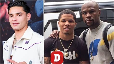 Ryan Garcia Says Floyd Mayweather & Gervonta Davis Are Beefing Because ...