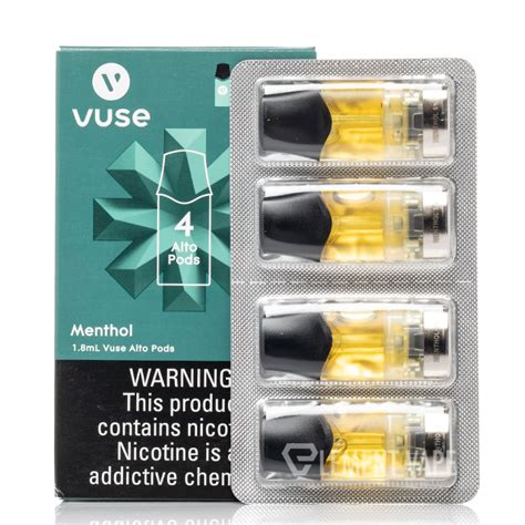 Vuse Alto Menthol Disposable Pods