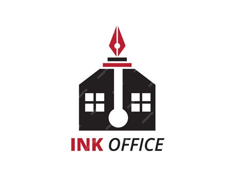 Premium Vector Ink Office Business With Workplace Print Equipment