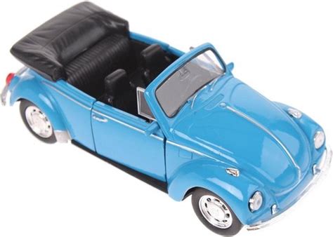 Welly Schaalmodel Volkswagen Kever Blauw Bol