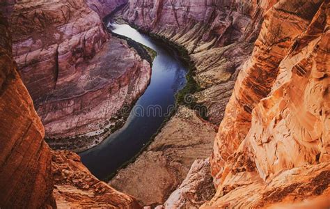 Parque Nacional Canyon Americano Galinha Ferradura Bela Vista Da