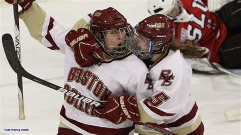 3 Boston College Women S Hockey Tops 4 Cornell In Thrilling Comeback Bc Interruption