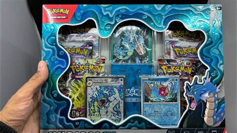 FLASHY PULLS Pokemon Gyarados Ex PREMIUM COLLECTION UNBOXING YouTube