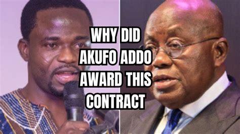 See How Ghanaians Reacted After Knowing Akufo Addo Gave G Contract To