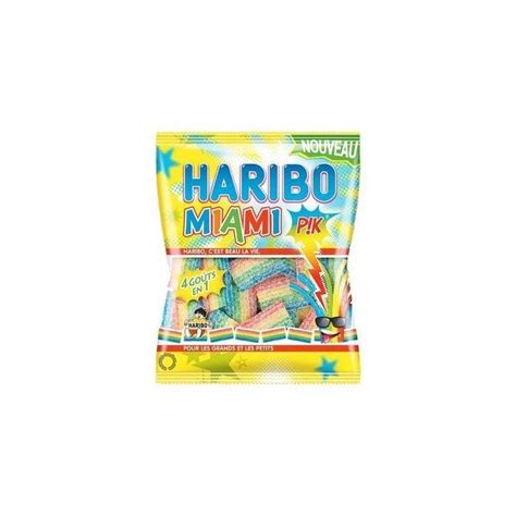 Mini Sachets Haribo Miami Pik Sachets Lutti G Milleproduits