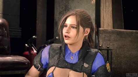 Resident Evil Remake Claire Redfield Is The Naughty Police Officer Pc