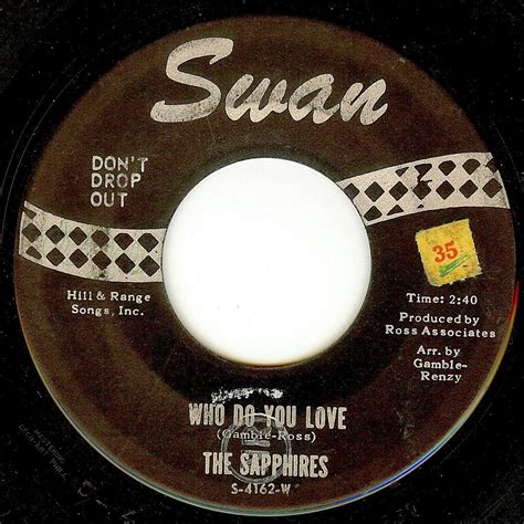 Dereks Daily 45 The Sapphires Who Do You Love