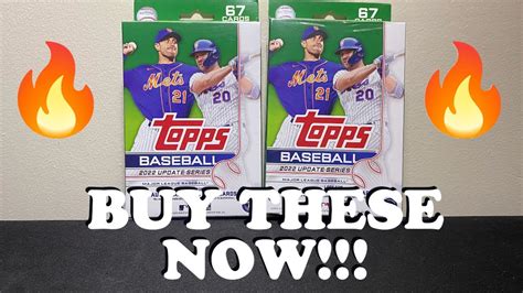 HANGERS ARE BANGERS 2022 Topps Update Baseball Retail Hanger Box