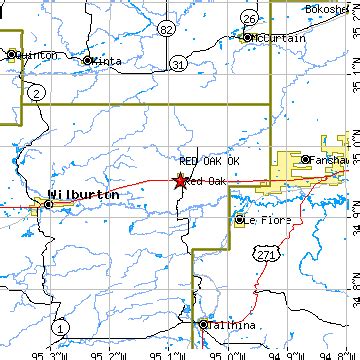 Red Oak, Oklahoma (OK) ~ population data, races, housing & economy