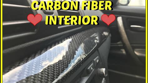 How To Wrap Your Interior In REAL Carbon Fiber YouTube