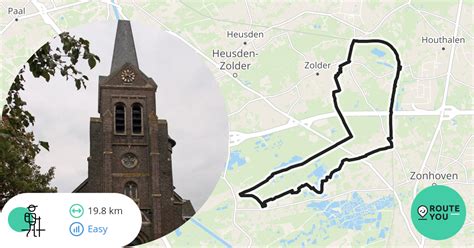 Km Wandelroute Heusden Zolder Hikingroute Routeyou