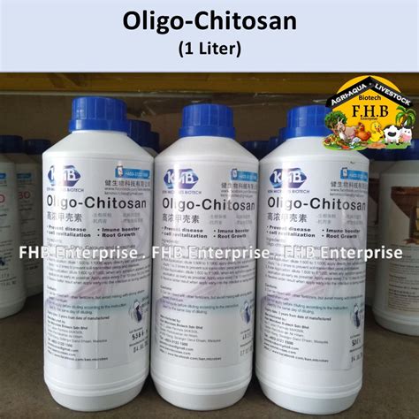 Oligo Chitosan 1 Liter Ken Microbes Agriculture Antivirus Immune