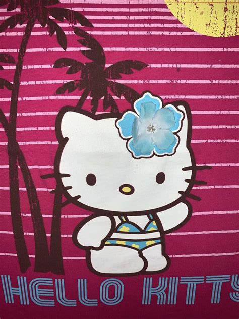 Download Hawaiian Theme Hello Kitty Wallpaper