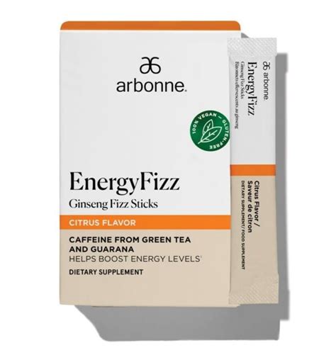 ARBONNE Energy Fizz Sticks Citrus 2077 20 Stick EBay