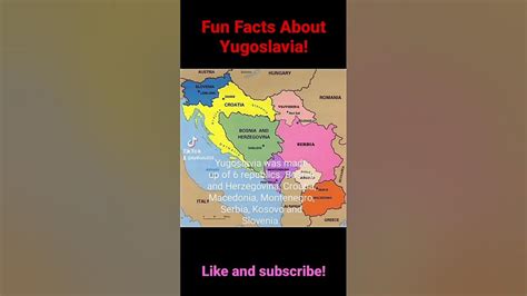 Fun Facts About Yugoslavia Youtube