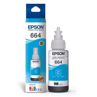 Ripley BOTELLA DE TINTA EPSON 664 T664220 CYAN