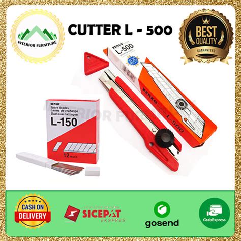 Jual Cutter Besar Kenko L Refill Pisau L Isi Cutter L