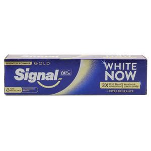 Achat Vente Signal Dentifrice Extra Brillance White Now Gold Ml