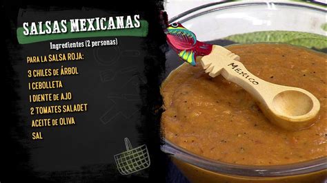 Receta De Salsas Mexicanas Salsa Roja Salsa Verde Y Pico De Gallo