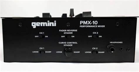 Test Gemini Pmx 10 And Gemini Pmx 20 Dj Mixer Amazonade