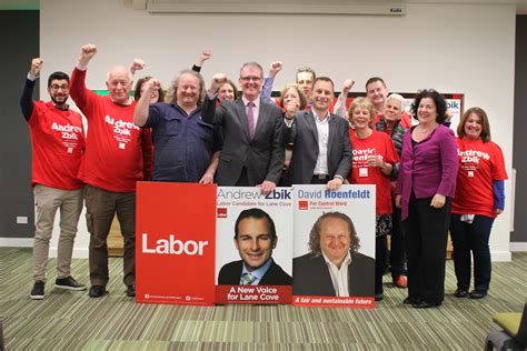 NSW LABOR DEPUTY LEADER HELPS LANE COVE LABOR LAUNCH CAMPAIGN - Lane