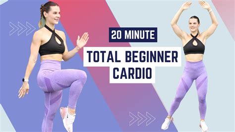 20 Min Total Beginner Cardio Workout Youtube