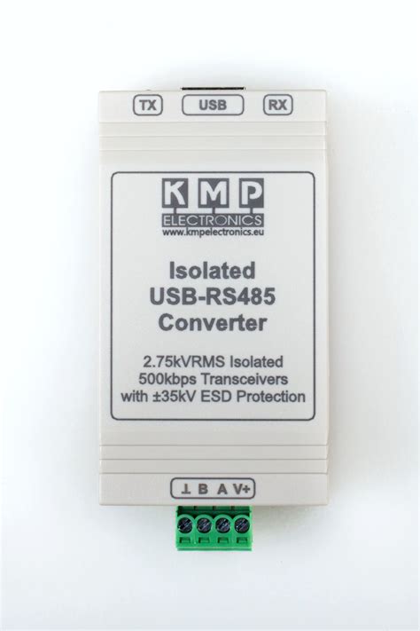 Isolated Usb Rs485 Converter V3 Kmp Electronics Ltd